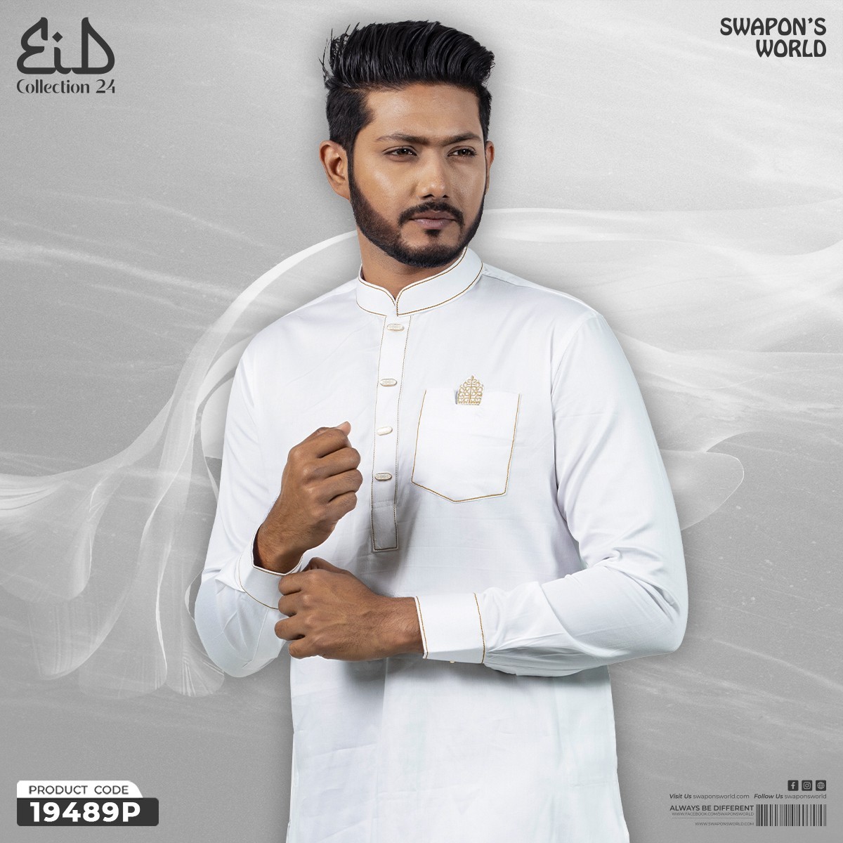 Picture of Mens Premium Embroidery Panjabi