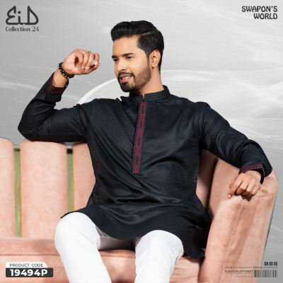 Picture of Mens Premium Embroidery Panjabi