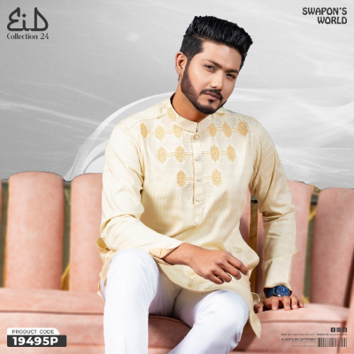 Picture of Mens Premium Embroidery Panjabi