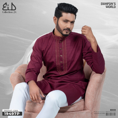 Picture of Mens Premium Embroidery Panjabi