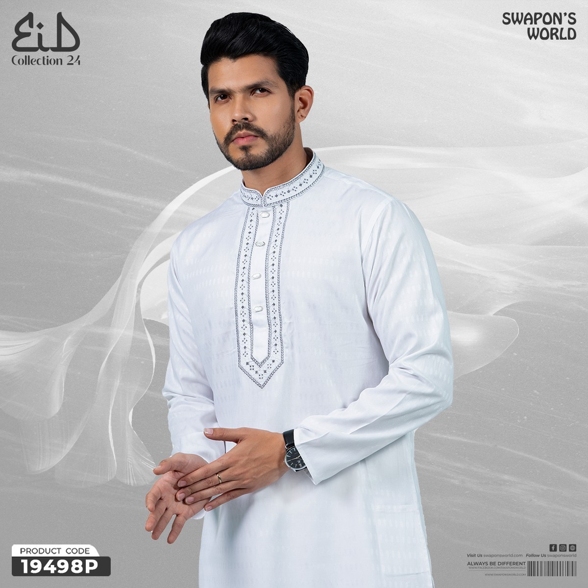 Picture of Mens Premium Embroidery Panjabi