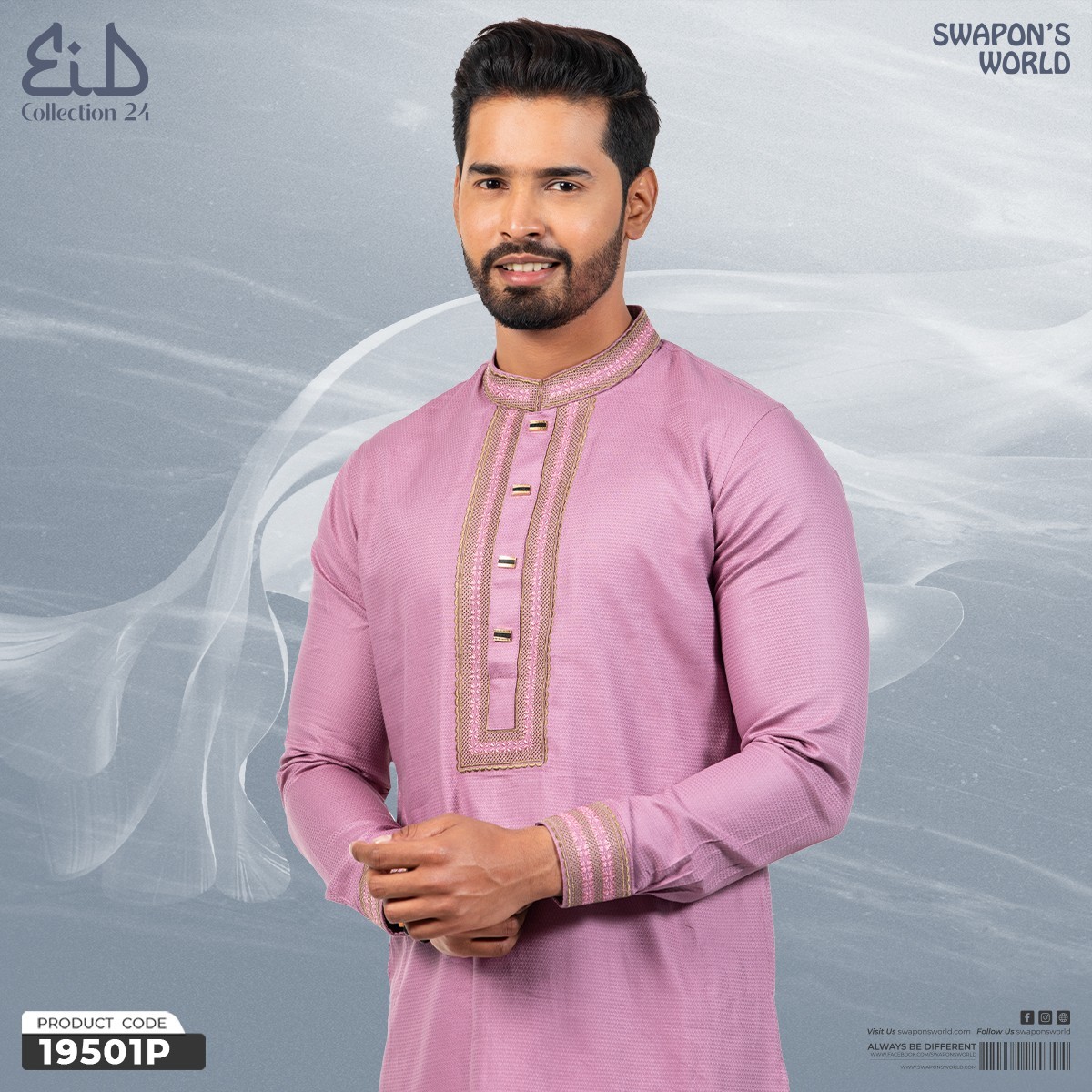 Picture of Mens Premium Embroidery Panjabi