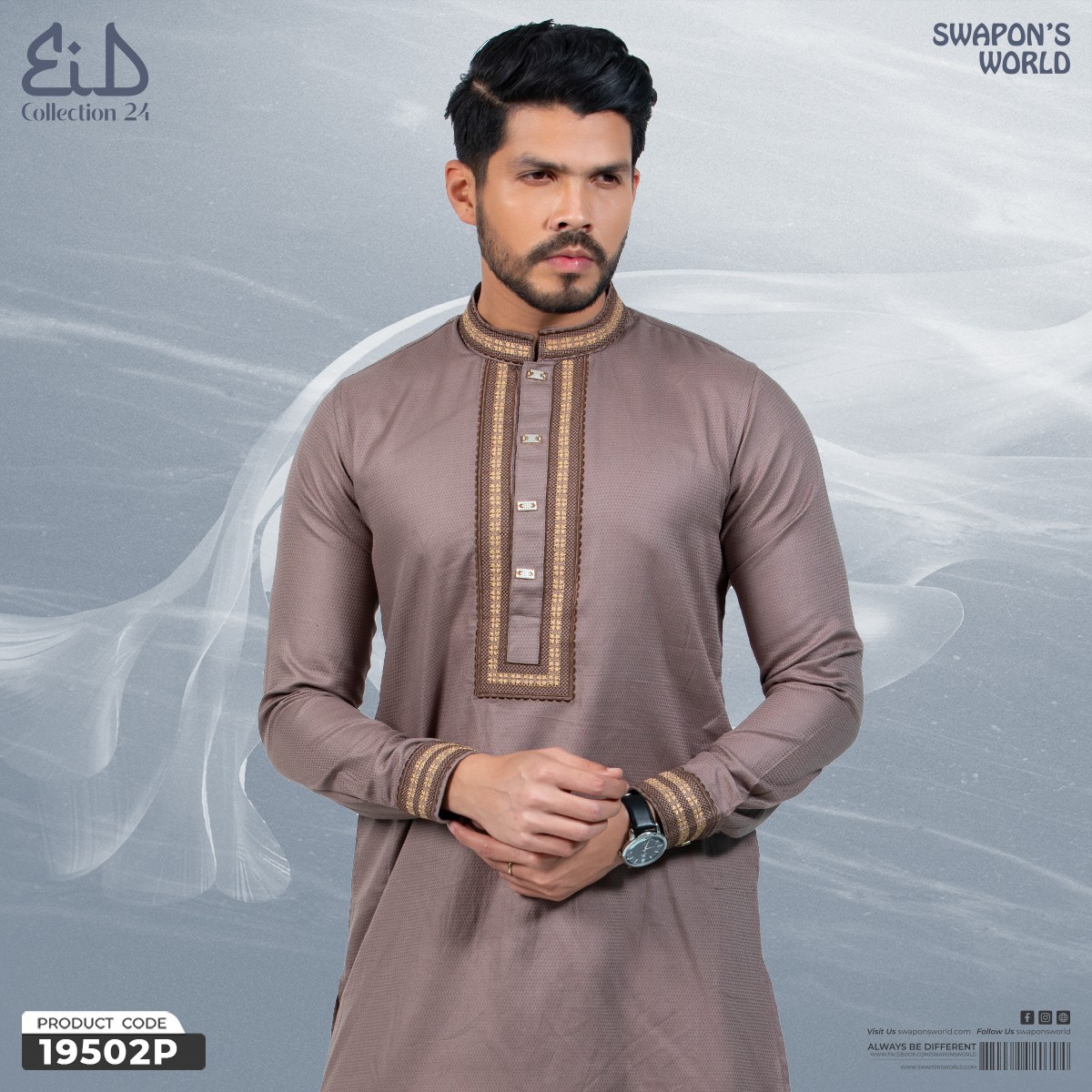 Picture of Mens Premium Embroidery Panjabi