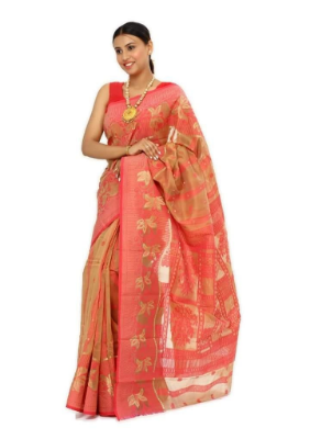 Buy Premium Quality Resom Silk Jamdani Sharee SR-02 at Best Price In Bangladesh