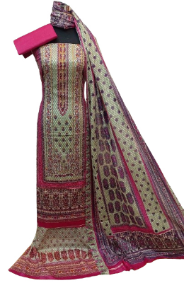 Buy Exclusive Cotton Printed 3 Piece 3R-N7 Online at Best Price in Bangladesh