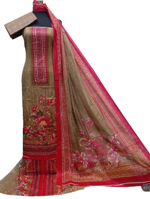 Buy Exclusive Cotton Printed 3 Piece 3R-N11 Online at Best Price in Bangladesh