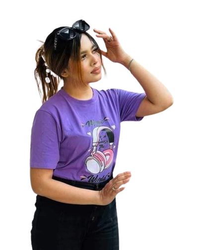Buy Exclusive Cotton  Ladies T-Shirt LG-62 at Best Price in Bangladesh