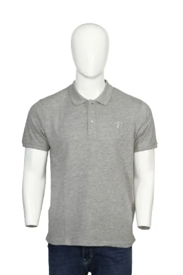 Buy Ash Color Premium Quality Polo T-Shirt For Men (Polo T-Shirt For Men) Online at Best Price in Bangladesh