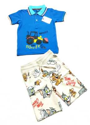 Buy Boy's Polo Shirt With Pant Set Online at Best Price