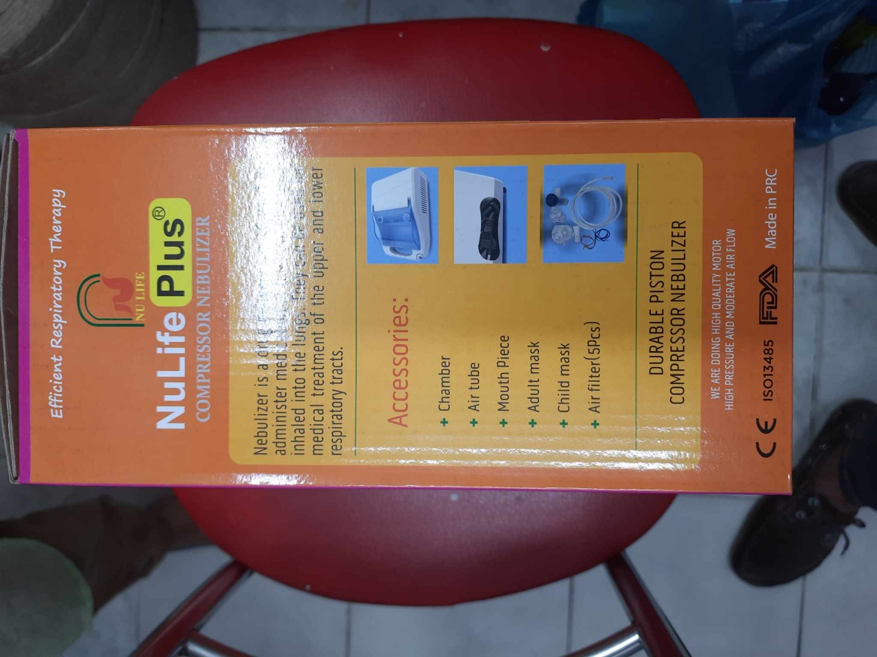 Picture of Nulife Plus Compressor Nebulizer