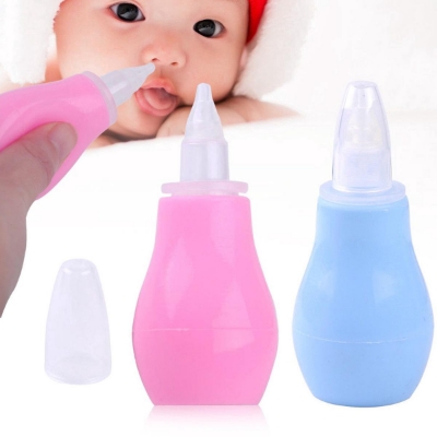 Picture of Newborn Baby Nasal Vacuum Mucus Suction Aspirator Soft Tip Ronnie Nose Cleaner