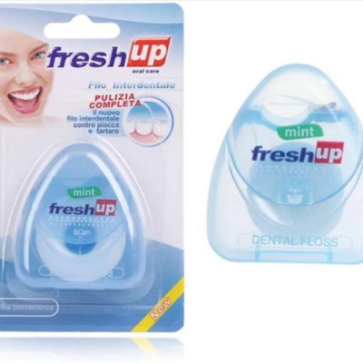 Picture of Fresh Up Oral Care Dental Floss Mint Flavour 50 meter (Factory Sealed) by DD
