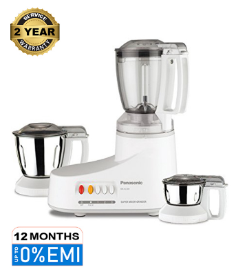Buy Panasonic MX AC300 550W Mixer Grinder (3 Jars) White Online at Best Price