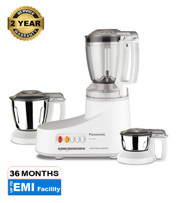 Buy Panasonic MX AC300 550W Mixer Grinder (3 Jars) White Online at Best Price	