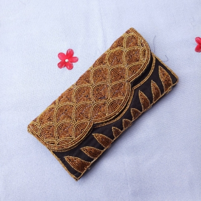 Picture of Velvet Embroidered Purse Bag/ Hand Purse For Woman & Girls (Imported) Model-PCB1200A - Premium Quality Purse Bag for Women - Hand Purse for Women - Purse for Girls - Hand Purse for Girls