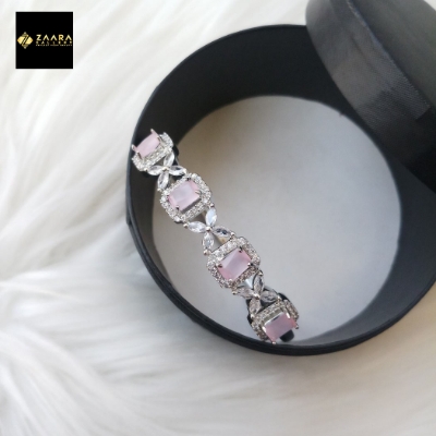 Picture of Diamond Cut AD Stone Bracelet For Girls & Women (Imported from India) - Model-DCB-1001 - Bracelet for Women & Girls
