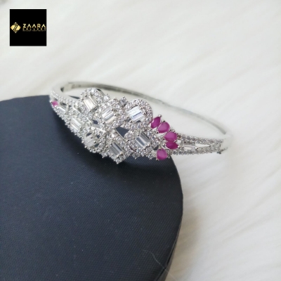 Picture of Diamond Cut AD Stone Bracelet For Girls & Women (Imported from India) - Model-DCB-1005 - Bracelet for Women & Girls
