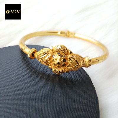 Picture of Forming Gold Plated 1.5 Gram Gold Color Polish Bracelet Bangles For Women - 1 Pieces (Imported from India) Model-FGPB104 - Bracelet For Women and Girls