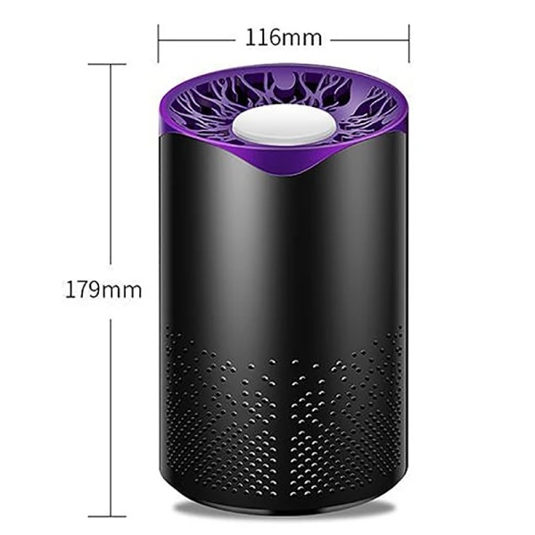 Picture of Round Hollow Led Home Light Control Mosquito Mosquito Killer Mute