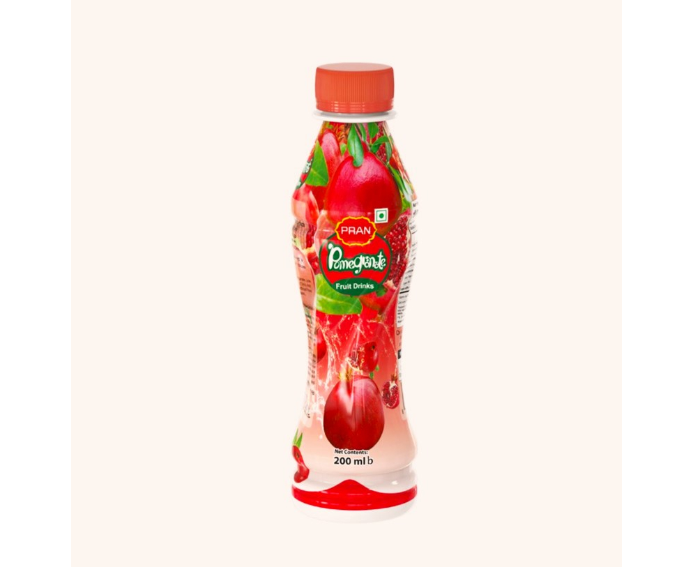Buy Pran Pomegranate Fruit Drinks- 200ml at Best Price In Bangladesh