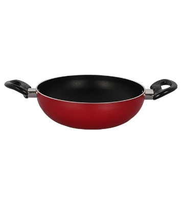 Picture of Topper Nonstick Karai With Lid Red 24 Cm