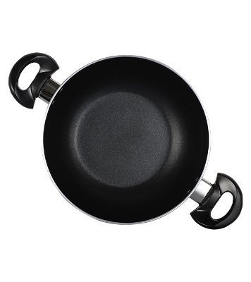 Picture of Topper Nonstick Karai With Lid Red 24 Cm