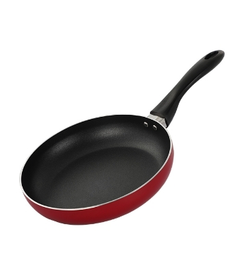 Picture of Topper Nonstick Glamour Fry Pan With Lid Red 24 Cm