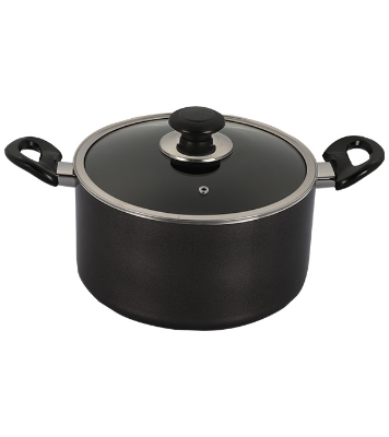 Picture of Topper Nonstick Glamour Casserole with Lid Ash 26cm 