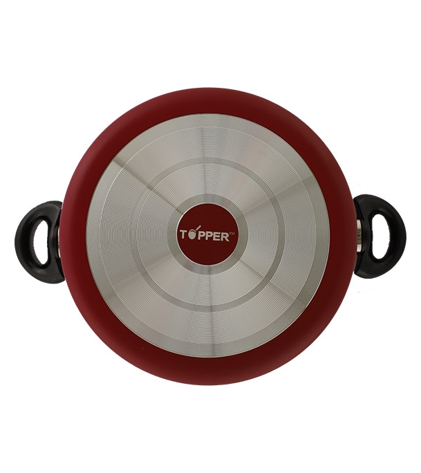 Picture of Topper Nonstick Glamour Casserole with Lid Red 26 cm 