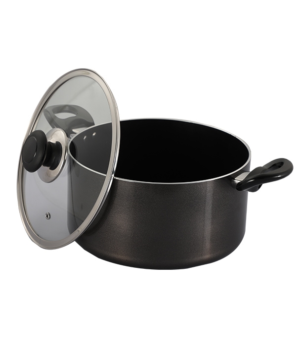 Picture of Topper Nonstick Glamour Casserole With Lid Ash 22 Cm 