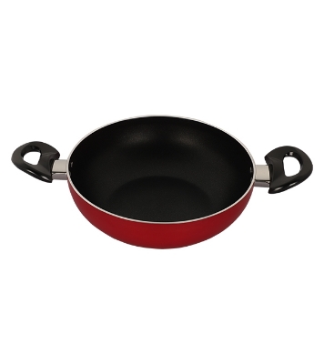 Picture of Topper Nonstick Glamour Karai with Lid Red 24 Cm 