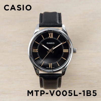 Buy Casio Enticer Black Belt Watch MTP-V005L-1B5UDF at Best Price In Bangladesh
