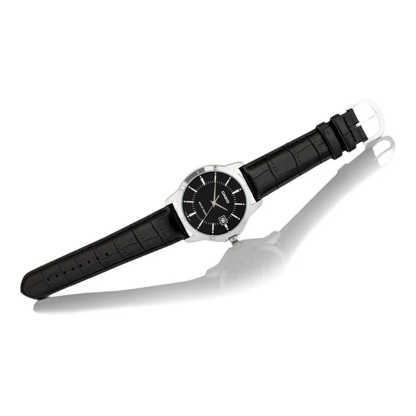 Buy Casio Enticer Date Black Belt Watch MTP-V004L-1AUDF at Best Price In Bangladesh