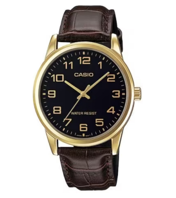 Buy Casio Enticer Brown Belt Watch MTP-V001GL-1BUDF at Best Price In Bangladesh