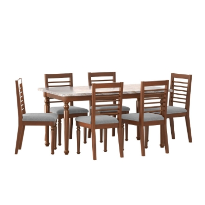 Picture of Dining Table- EDESSA TDH-341-3-1-20 (6 Seater)