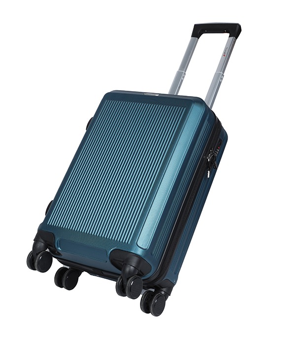 Picture of Travello 24 Inch Royal Zipper Unbreakable Body More Capacity Water Resistant Aluminum Luggage- Trolley Green