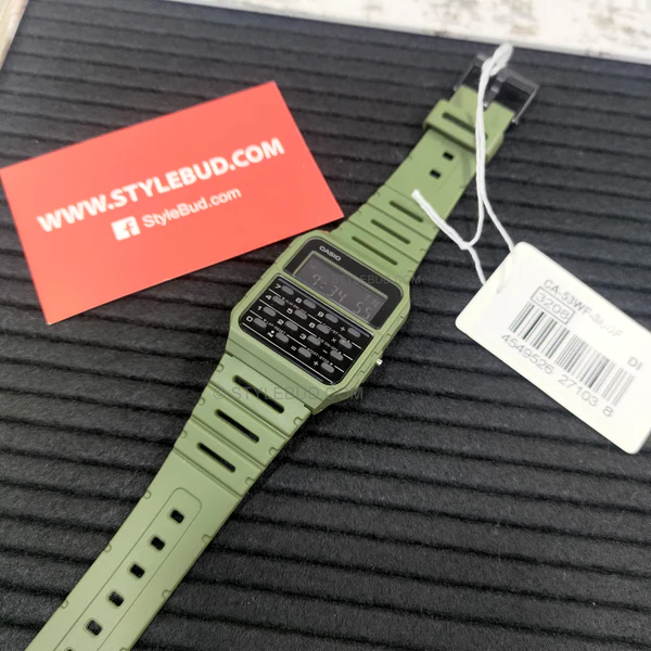 Buy Casio Vintage Calculator Resin Belt Watch CA-53WF-3BDF  at Best Price In Bangladesh