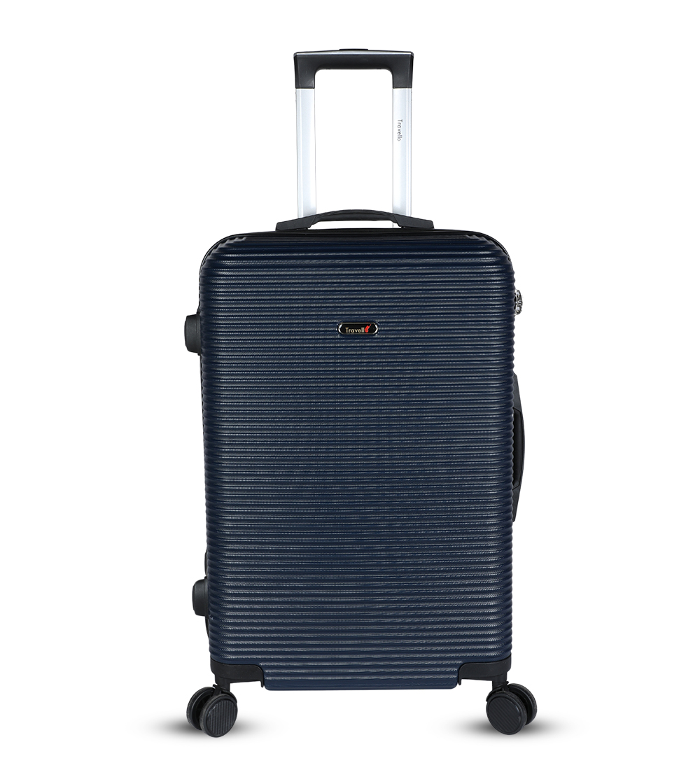 Picture of Travello  24 Inch City Ultra Light Weight Luggage-Trolley Black