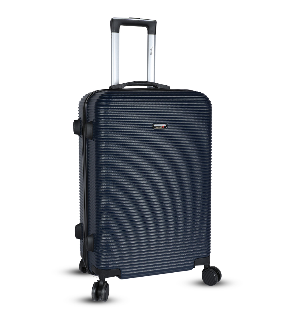 Picture of Travello  24 Inch City Ultra Light Weight Luggage-Trolley Black