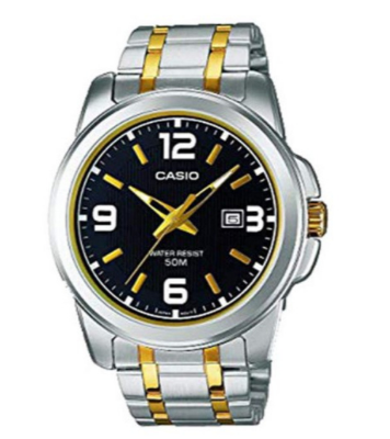 Buy Casio Enticer MTP-1314SG-1AVDF Dual Tone Men's Chain Analog Watch at Best Price In Bangladesh
