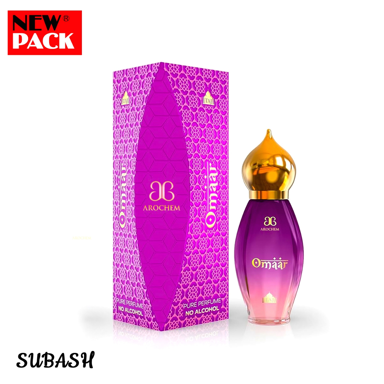 Picture of Omaar - Premium Long lasting Royal Attar-9ml-Made In India - Ator