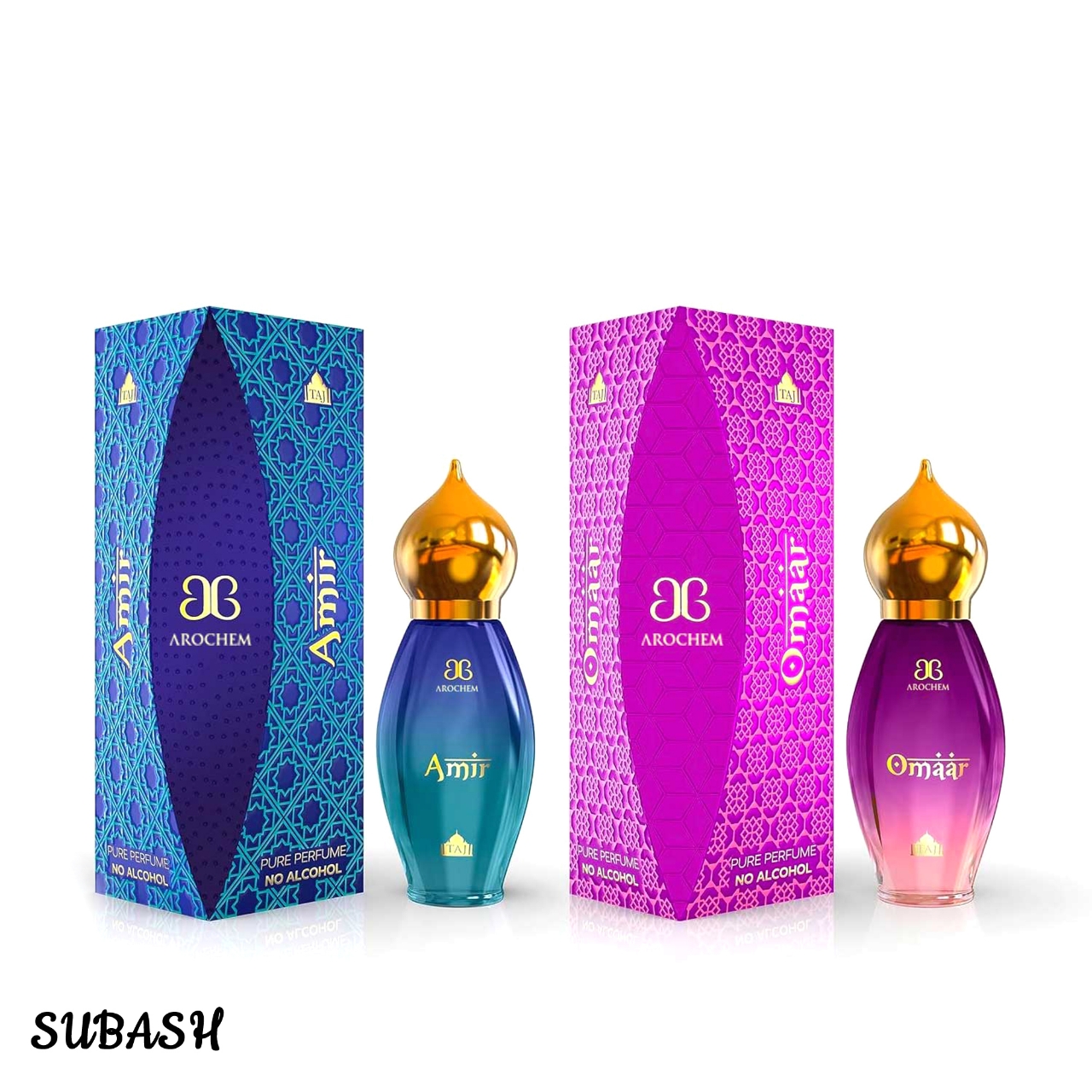 Picture of Amir & ommar Premium Royal Perfume Attar-Made in India 9ML