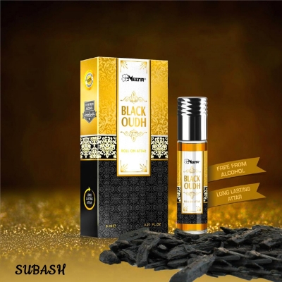 Picture of Black Oudh : Premium Quality Roll On Attar-8ML-Made In India