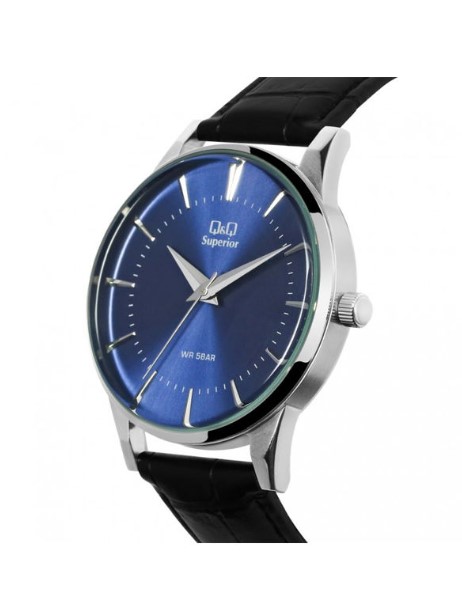 Buy Q&Q S398J302Y Superior Leather Strap Watch for Men at Best Price In Bangladesh