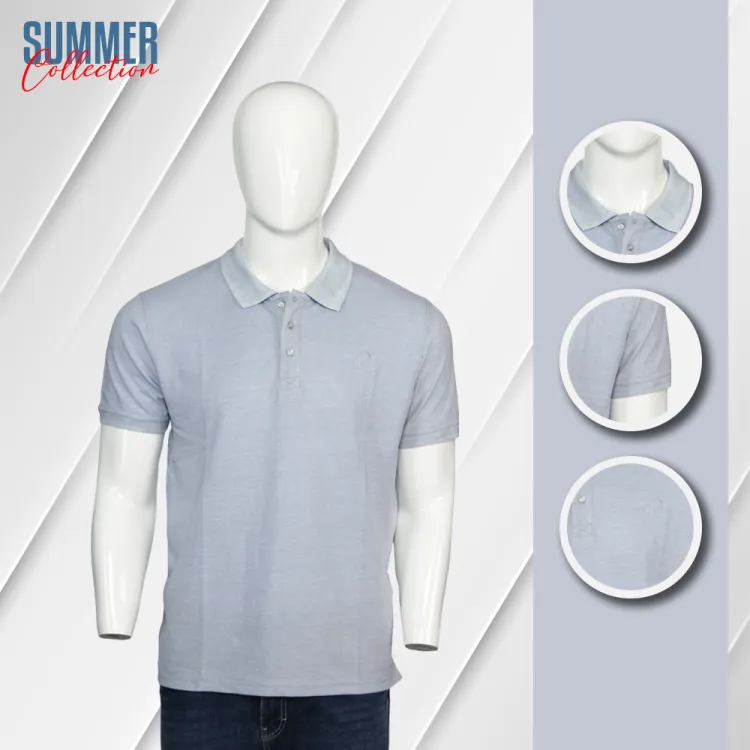 Buy Fine Tex Clothing Sky Color Premium Quality Polo T-Shirt For Men(Polo T-Shirt For Men) at Best Price in Bangladesh
