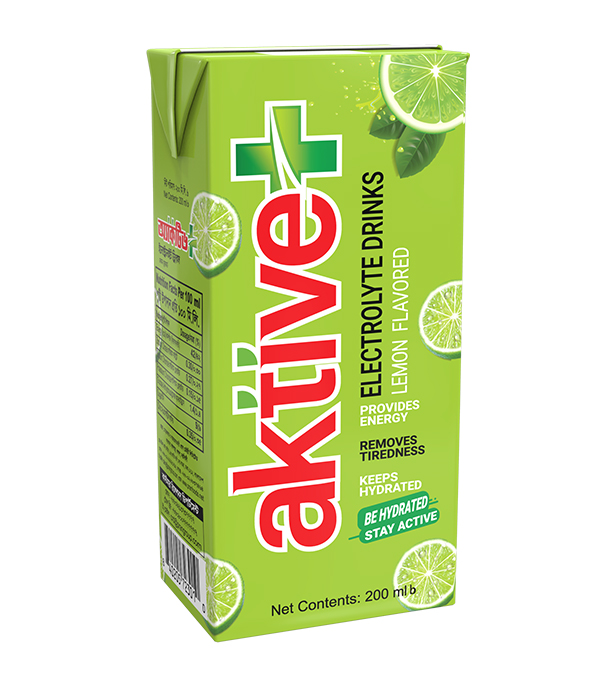Buy Aktive Plus Electrolyte Lemon Drink 200ml Online	