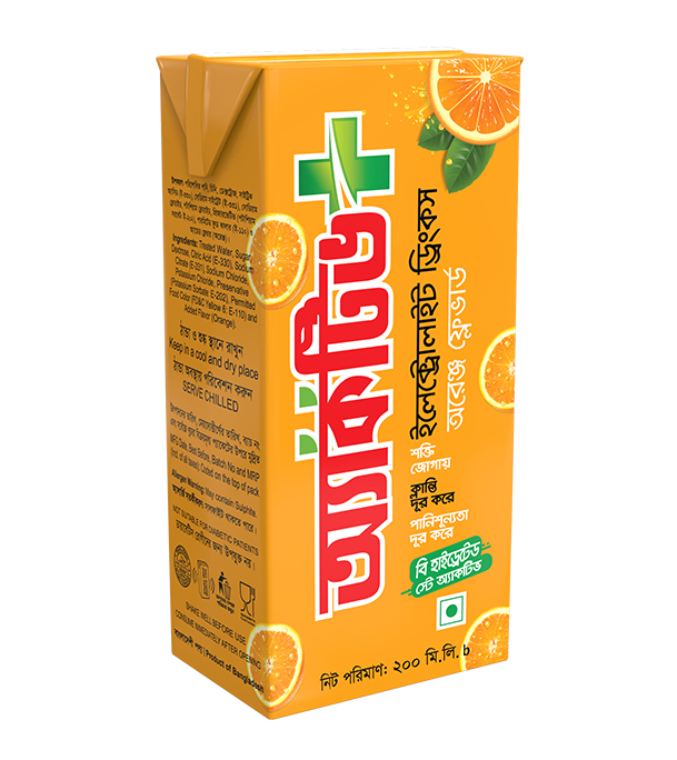 Buy Aktive Plus Electrolyte Orange Drink 200ml Online	