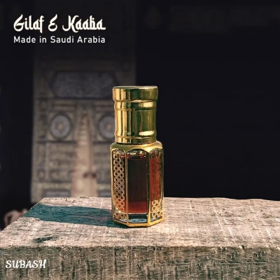 Picture of Gilaf e Kaaba Made in Saudi Arabia A Premium Holy Attar For Muslim Ator 3ml