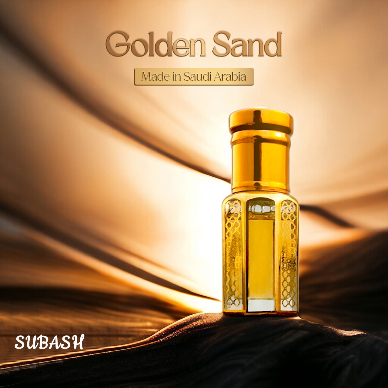 Picture of Golden SandMade in Saudi ArabiaLuxurious Premium Attar For Men & Women, ,  3ml