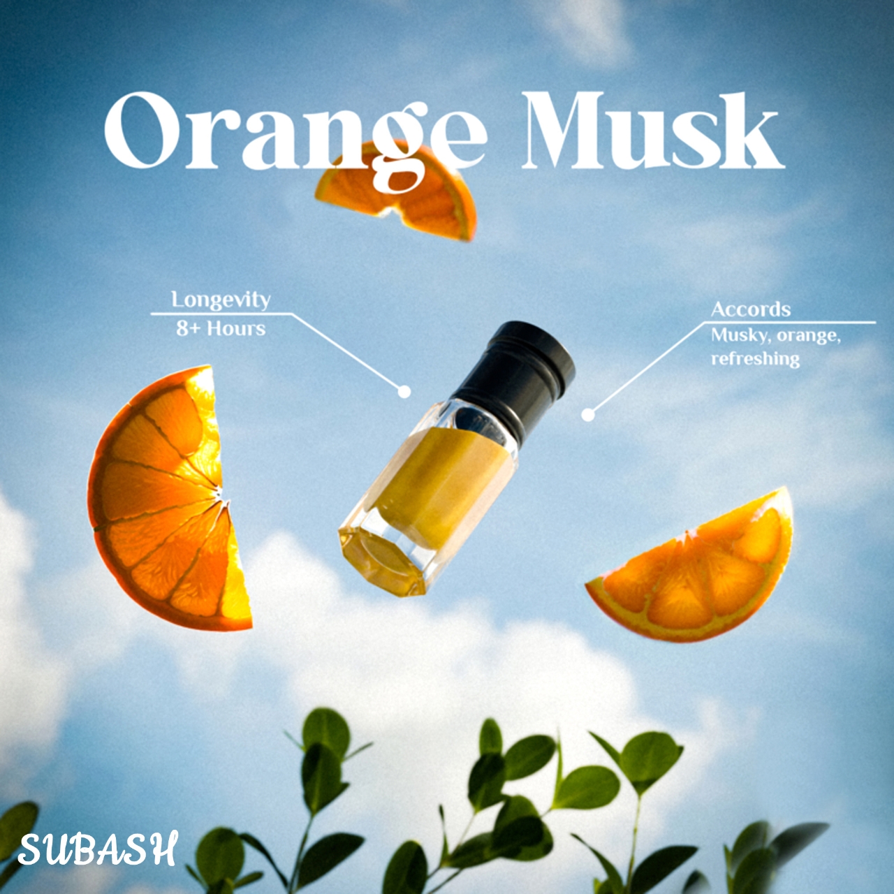 Picture of Orange MuskMade in FranceExclusive Premium Attar For Men& Women 3ml
